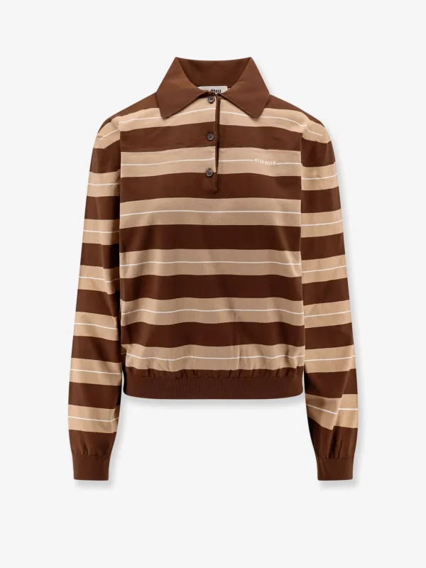 Striped Cotton Polo Shirt sold by Lord & Taylor