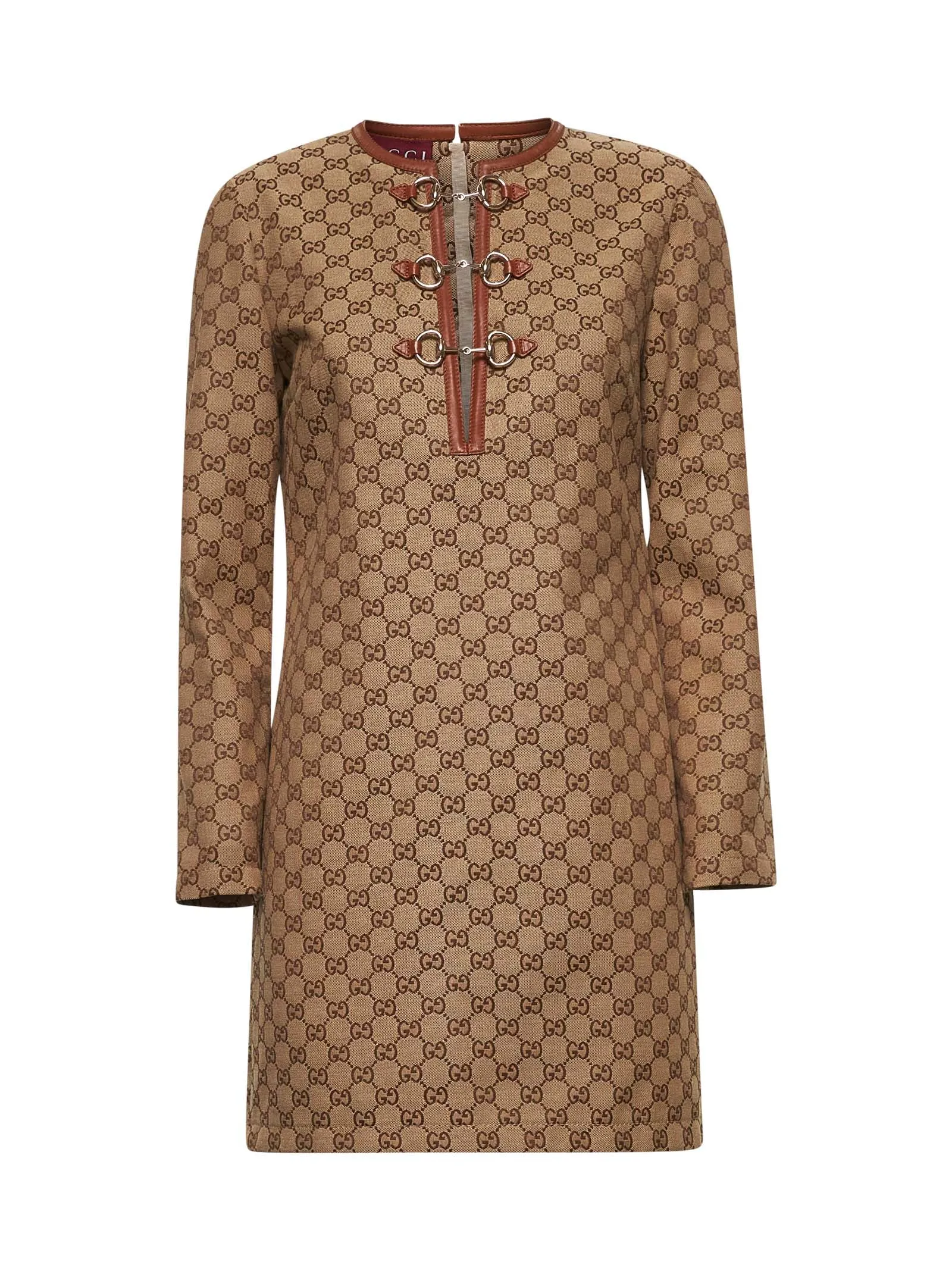 Beige GG Canvas Mini Dress sold by Lord & Taylor