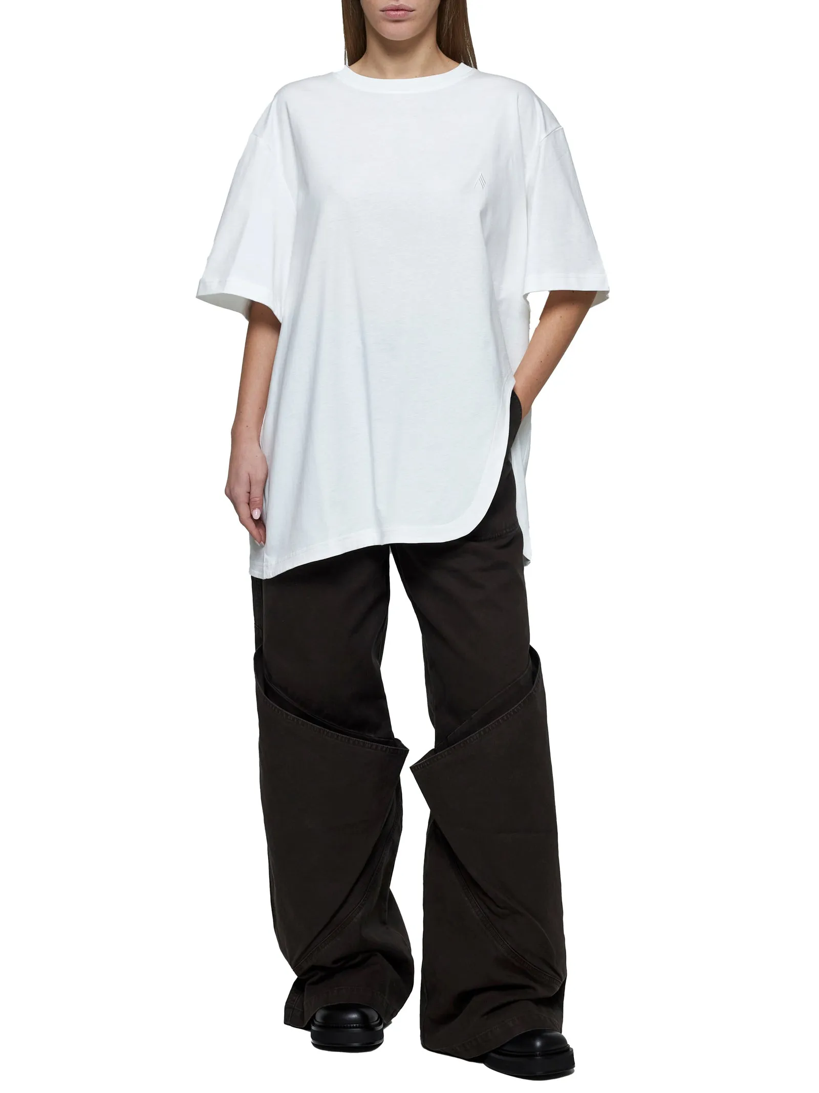 Oversized Cotton T-Shirt sold by Lord & Taylor product image thumbnail 2