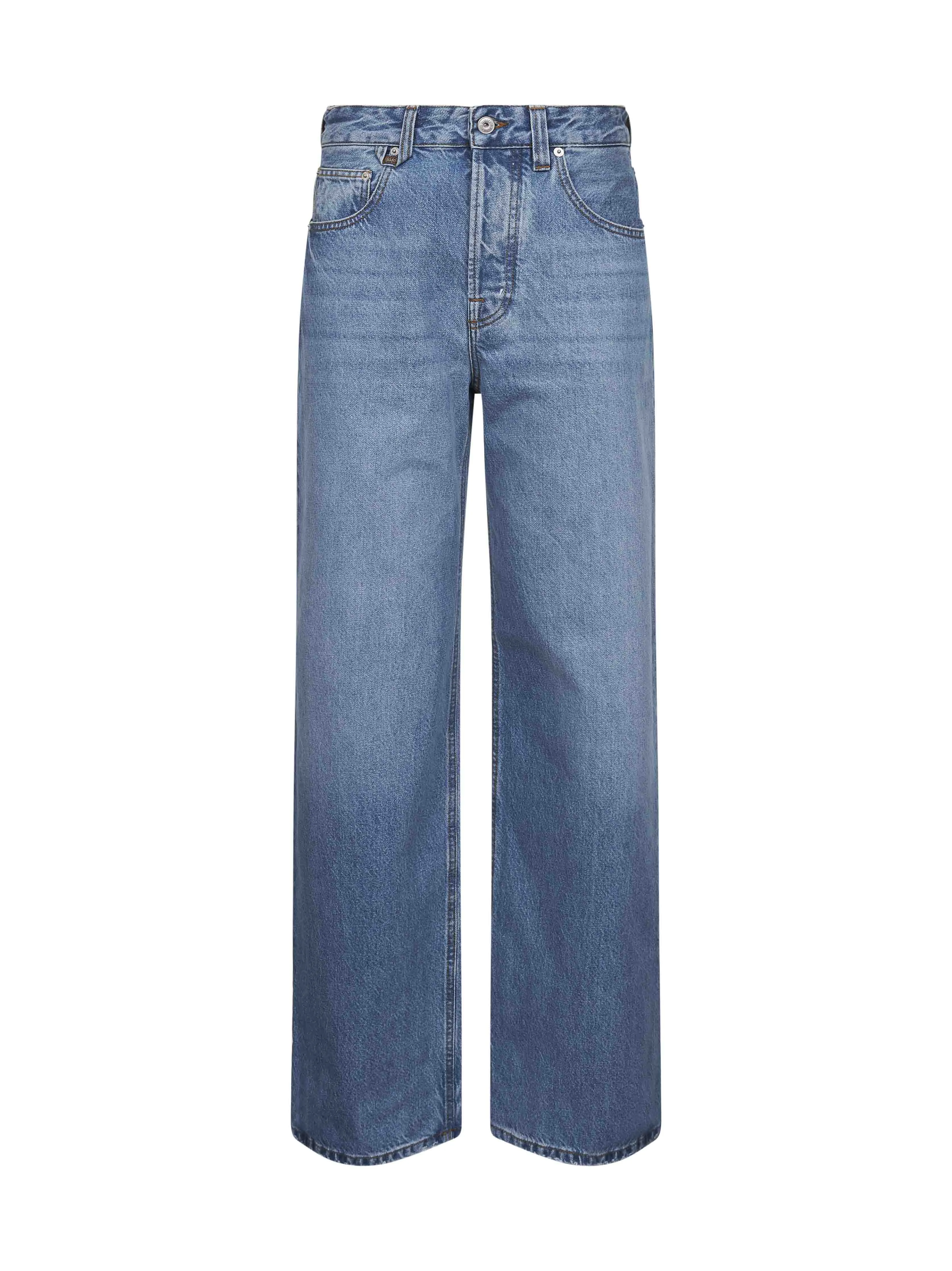 Light Blue Wide de-Nîmes Denim Jeans sold by Lord & Taylor