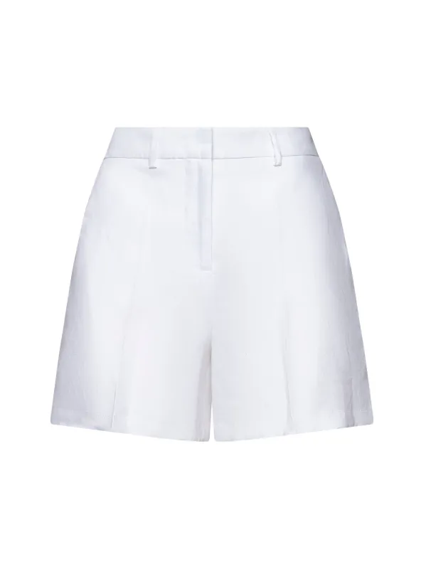 White Linen Saponaria Shorts sold by Lord & Taylor