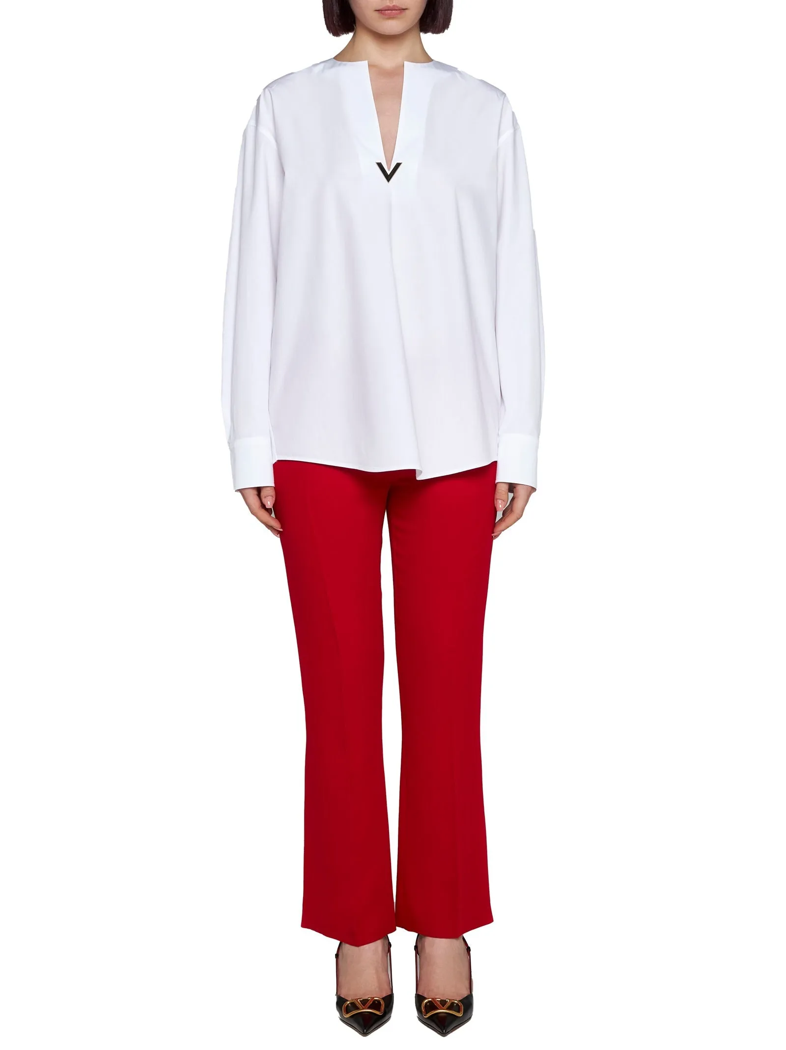 Valentino Silk Trousers sold by Lord & Taylor product image thumbnail 2