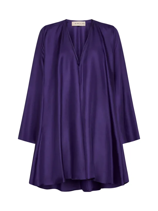 Purple Silk Aeonium Dress sold by Lord & Taylor