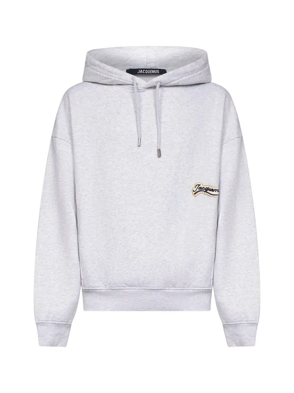 Grey Varsity Embroidery Hoodie sold by Lord & Taylor