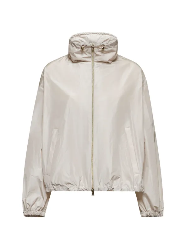 Beige New Techno Taffeta Jacket sold by Lord & Taylor