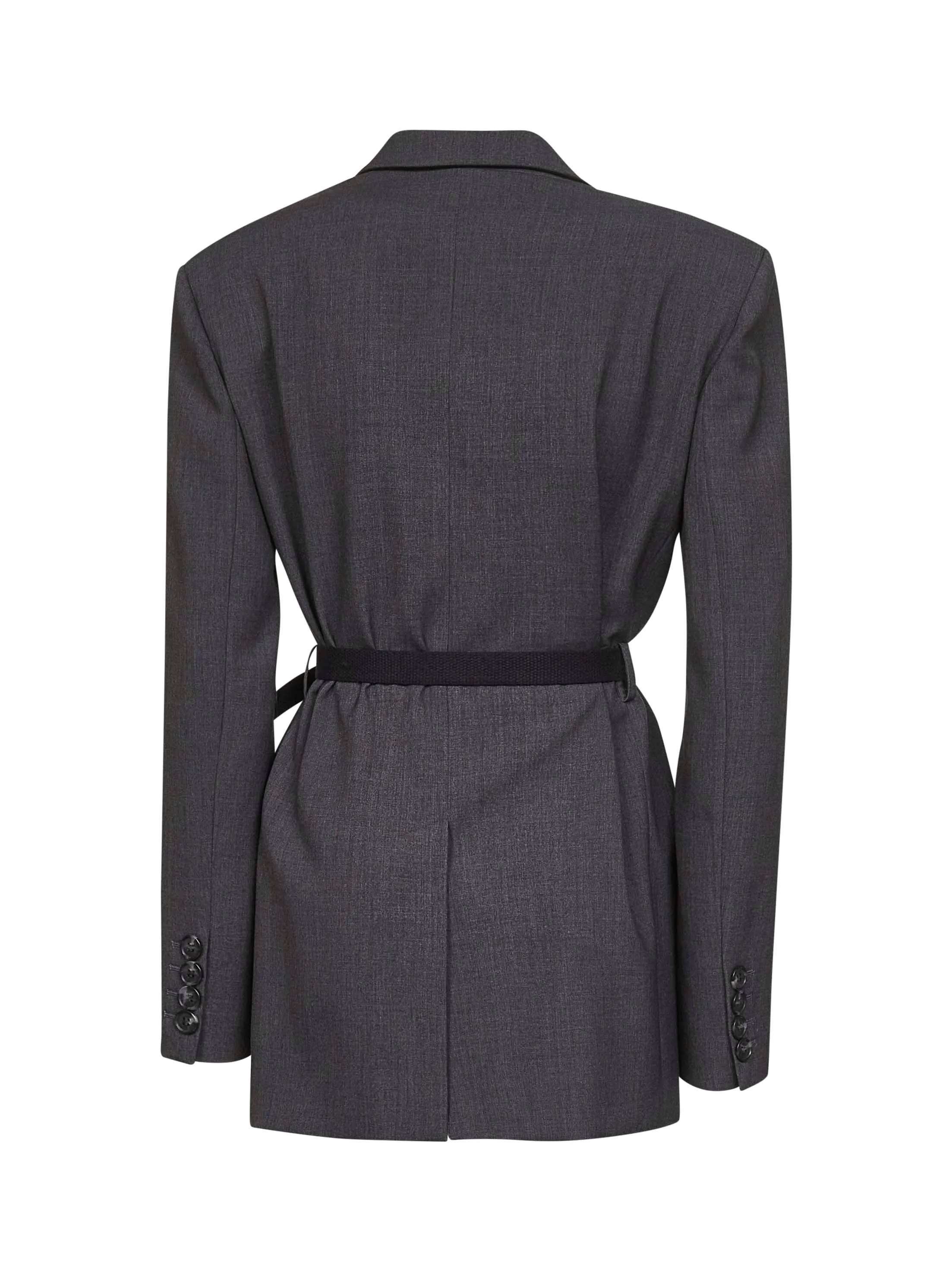 Anthracite Stretch Canvas Gasteria Blazer sold by Lord & Taylor product image thumbnail 2