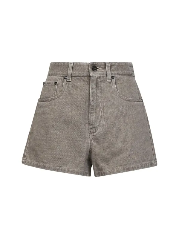 Grey Denim Shorts sold by Lord & Taylor