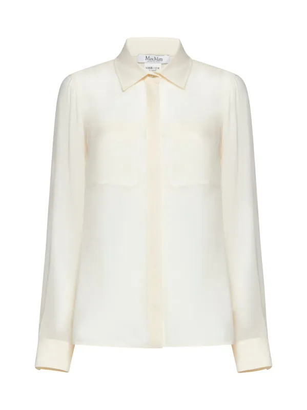 Max Mara Ercole Silk Shirt sold by Lord & Taylor