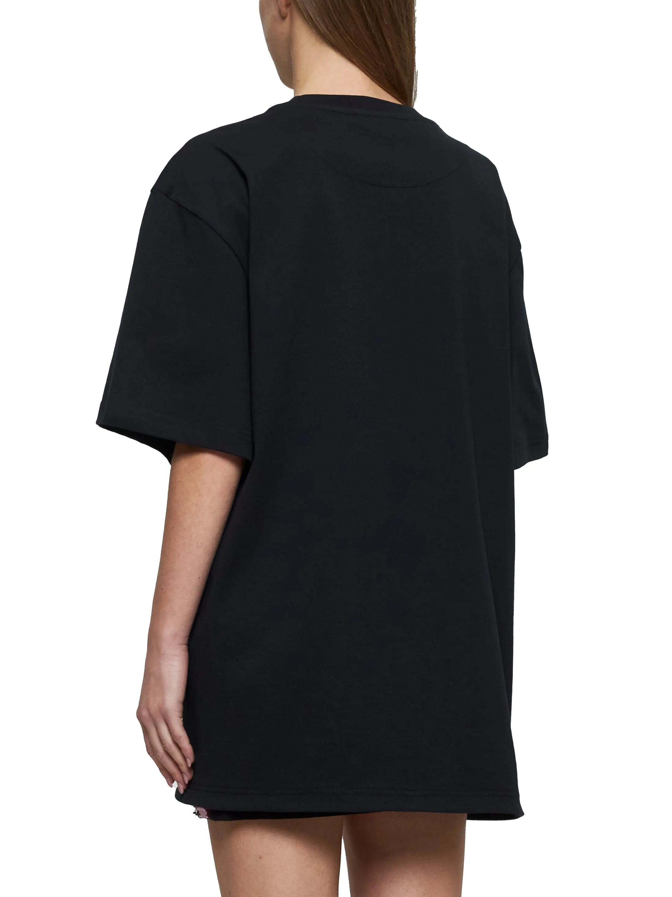 Black Jersey Oversized T-Shirt sold by Lord & Taylor product image thumbnail 4