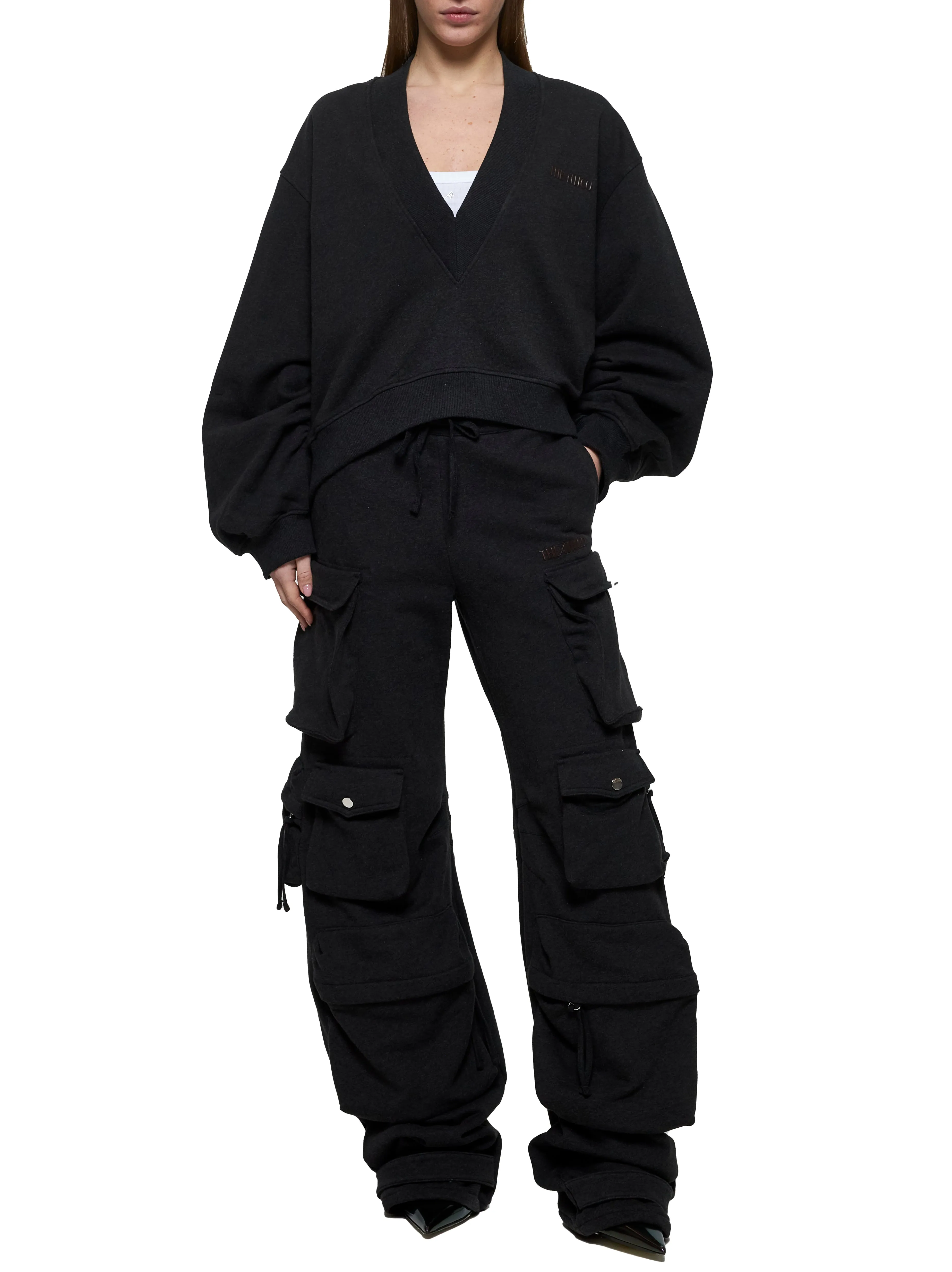 Oversize Logo Sweatshirt in Black sold by Lord & Taylor product image thumbnail 2