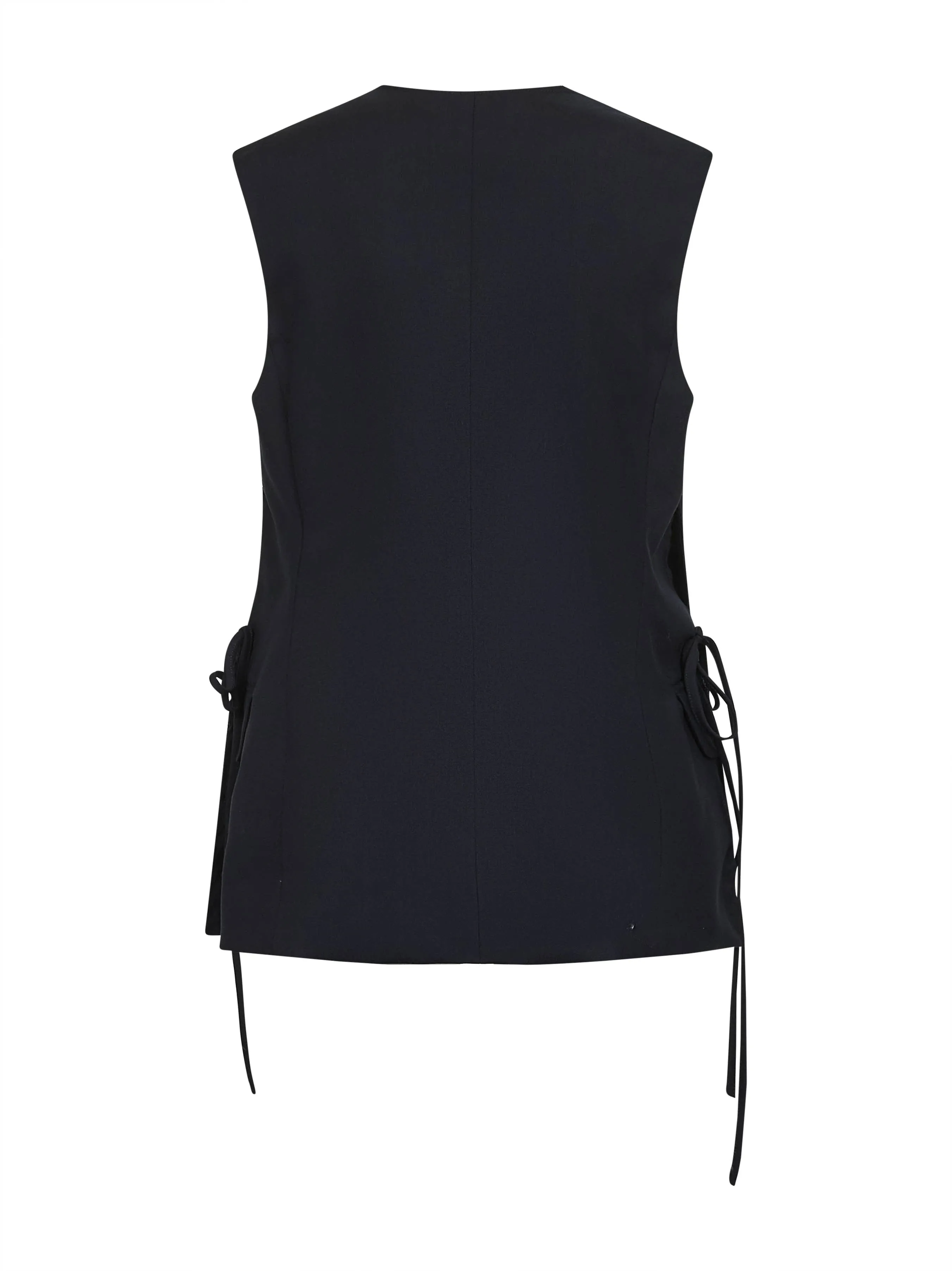 Blue Tropical Wool Vest sold by Lord & Taylor product image thumbnail 2