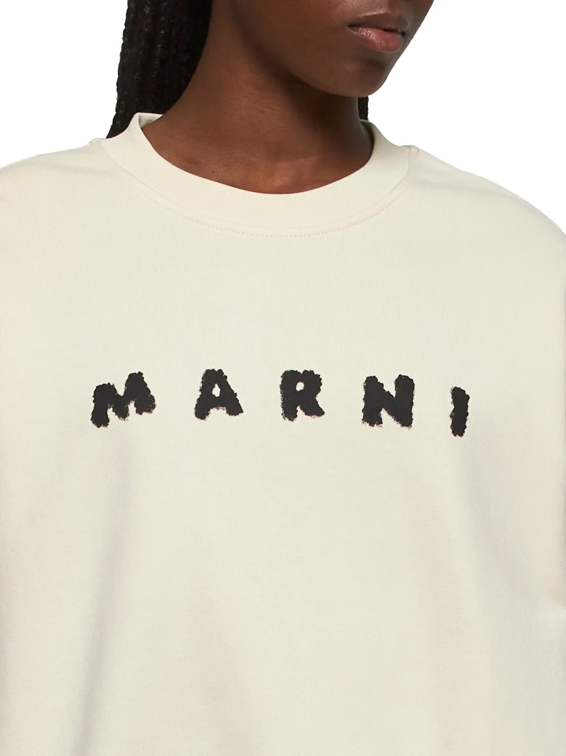 Ivory Marni Scribbled Print Sweatshirt sold by Lord & Taylor product image thumbnail 4