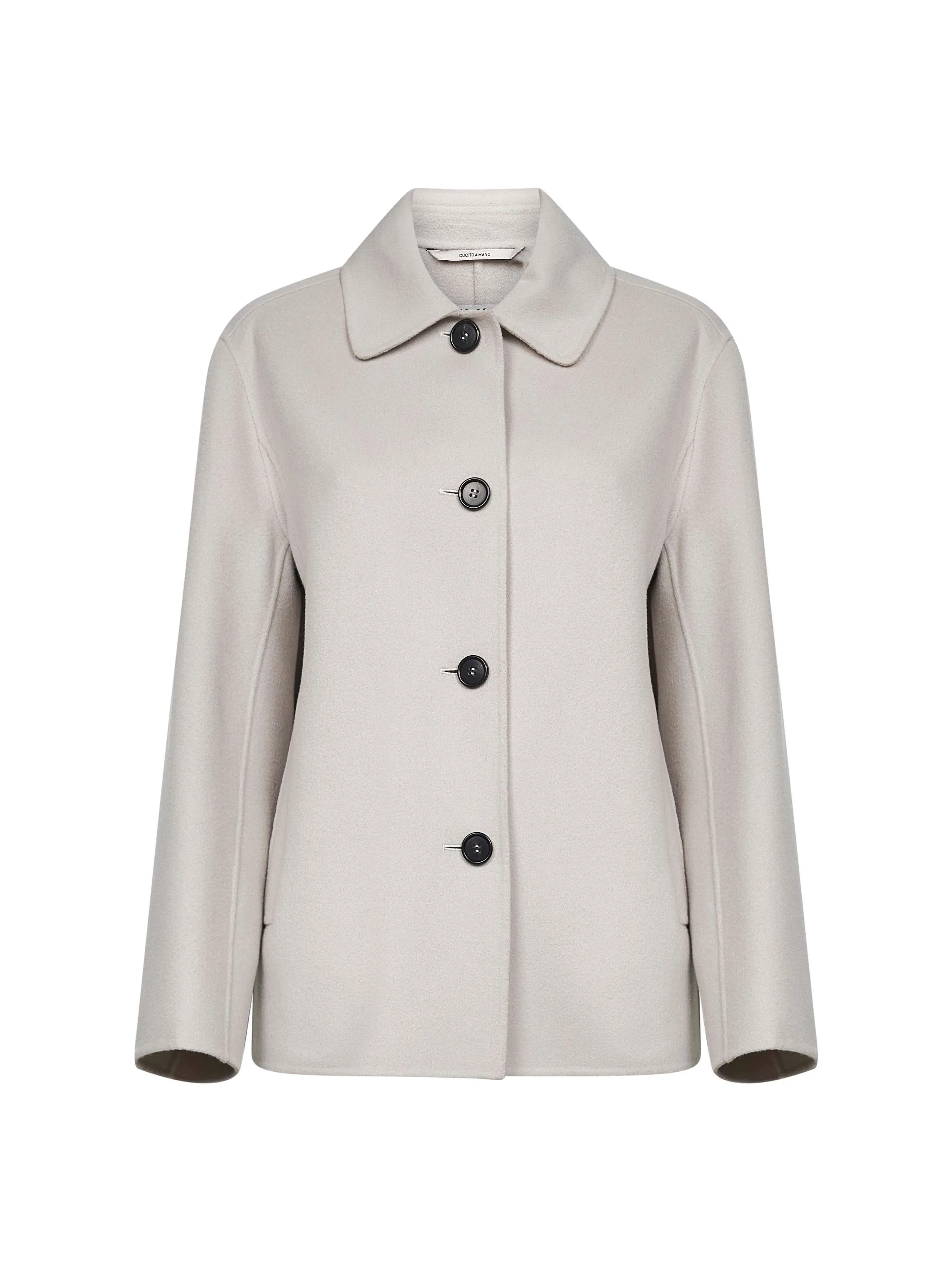 Ecru Double Broadcloth Lily Shirt Jacket sold by Lord & Taylor