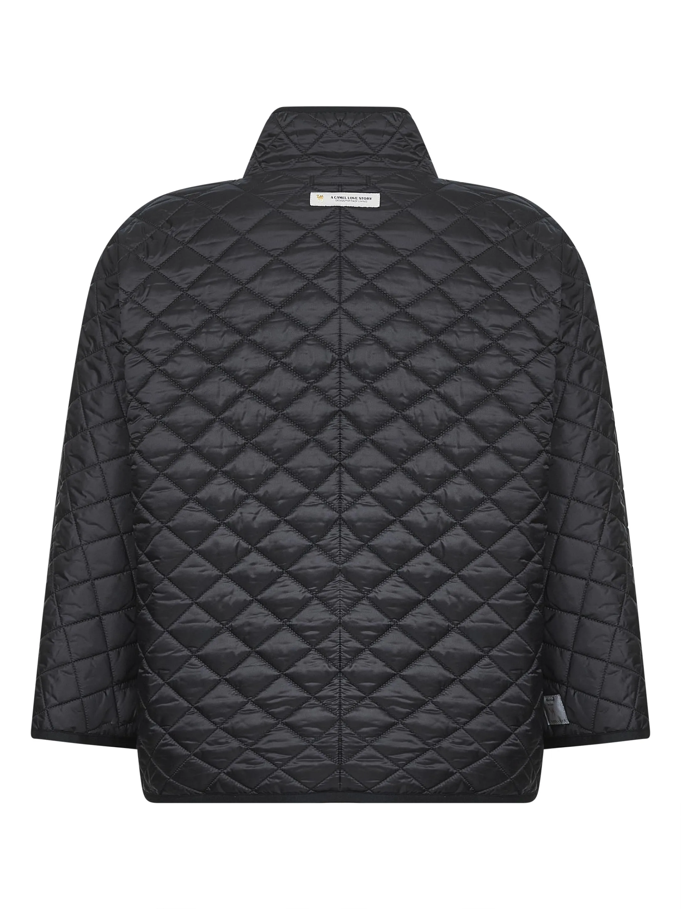 Black Delfina Padded Reversible Cape sold by Lord & Taylor product image thumbnail 2