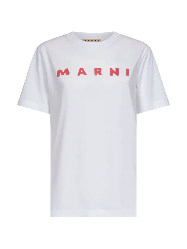 Marni Scribbled Logo T-Shirt sold by Lord & Taylor