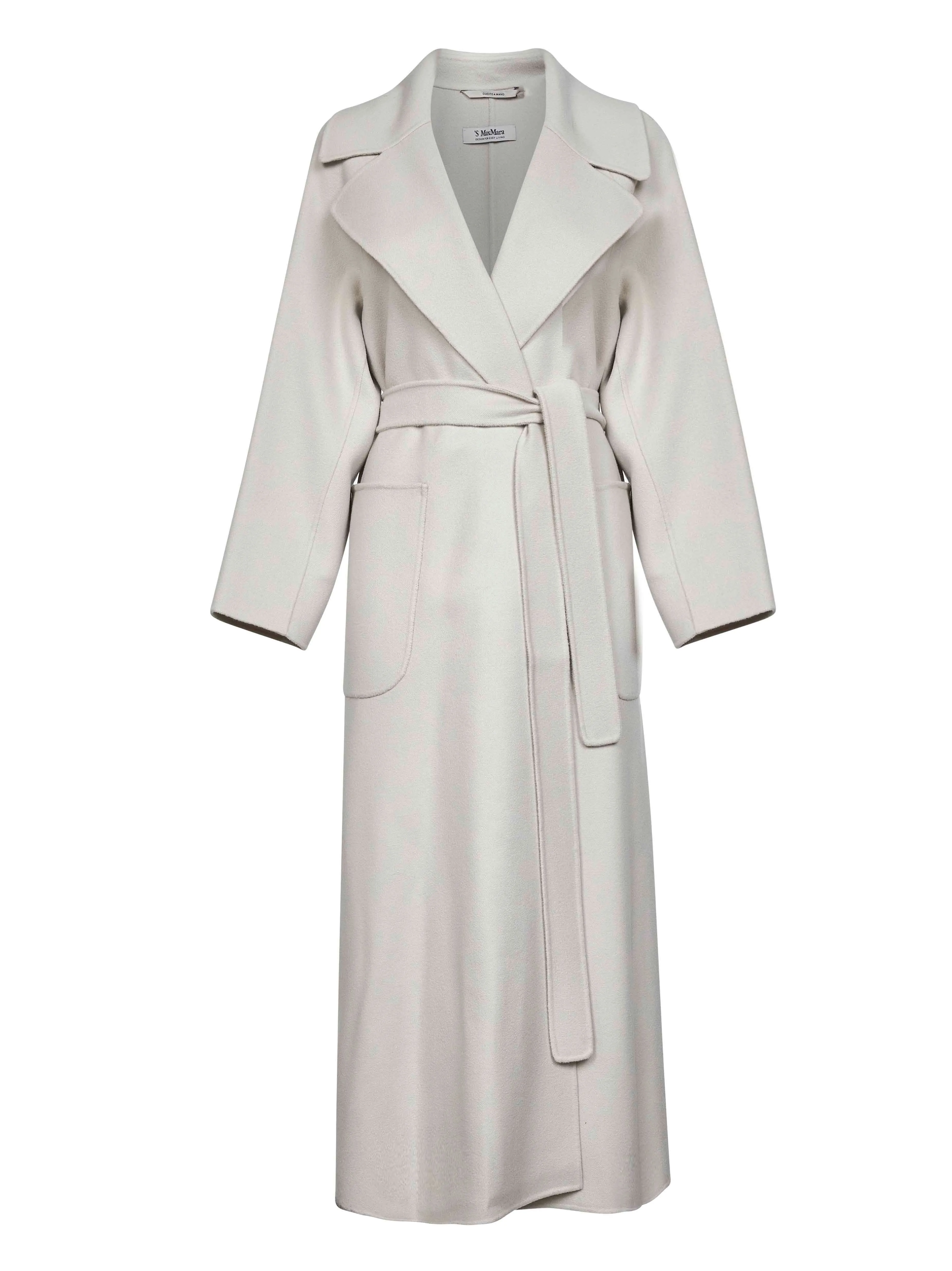 Ivory Double Doris Long Robe Coat sold by Lord & Taylor