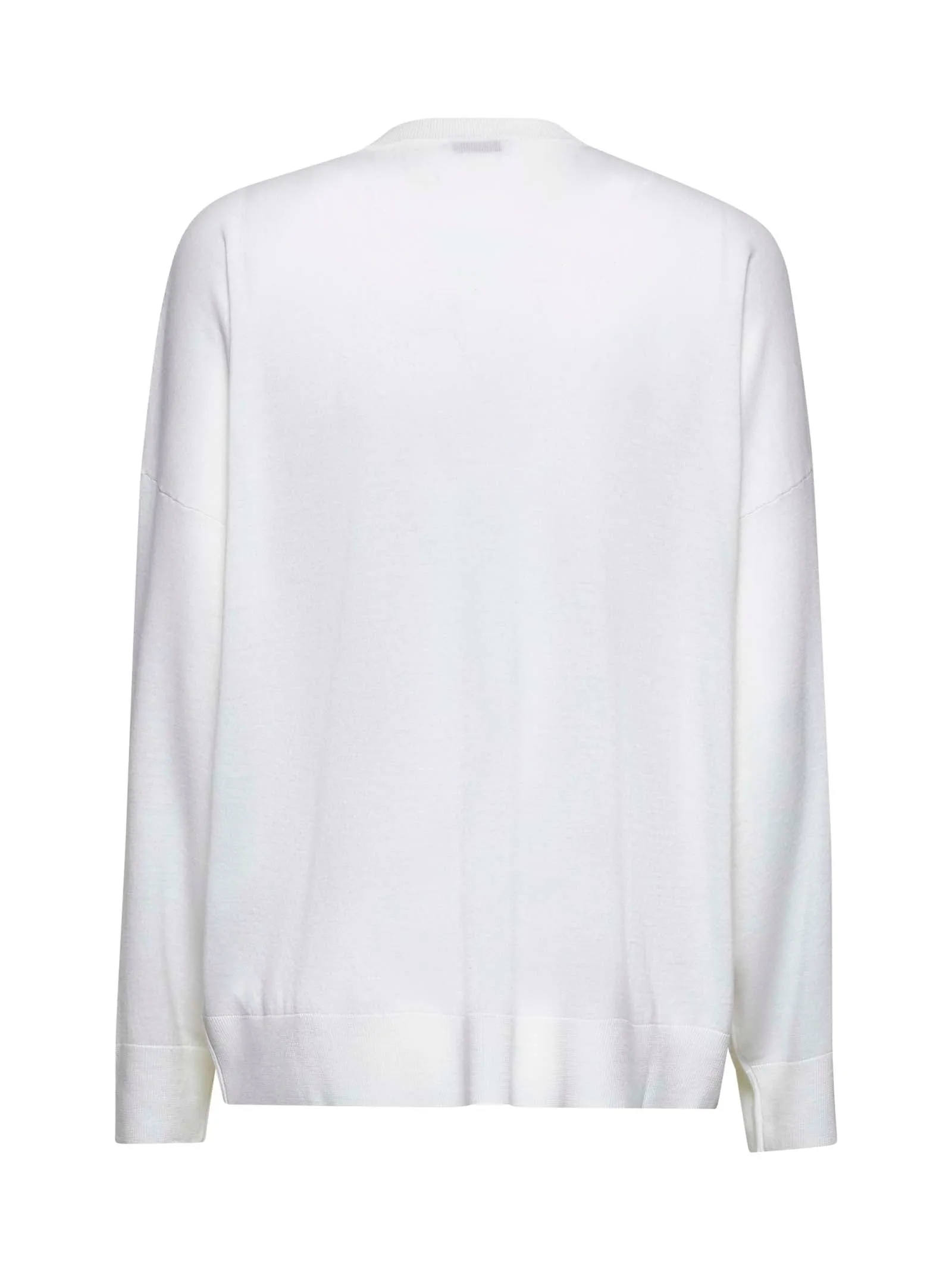 Ivory Shiny Pocket Detail Sweater sold by Lord & Taylor product image thumbnail 2