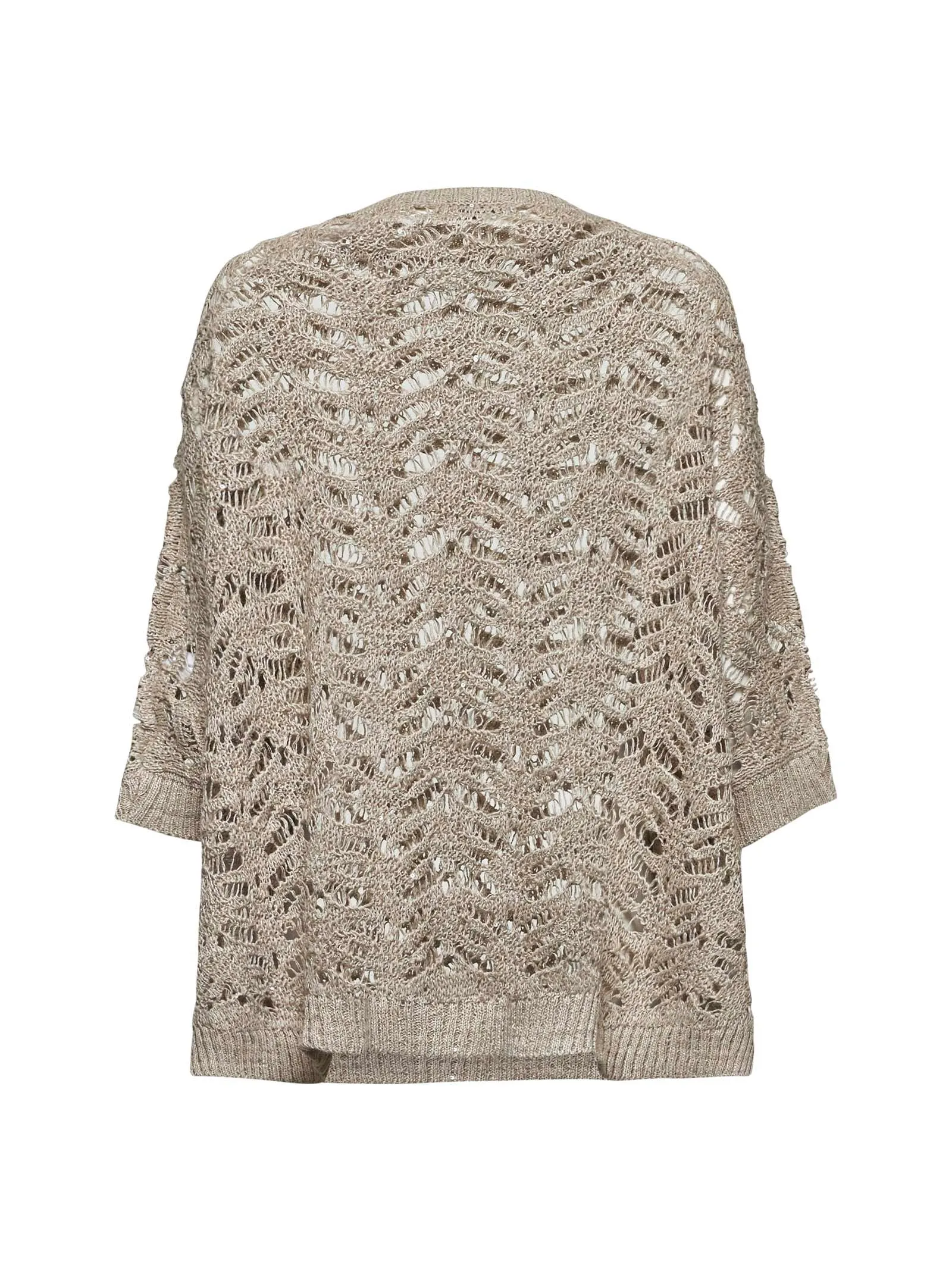 Ivory Knit Dazzling Cape sold by Lord & Taylor product image thumbnail 2