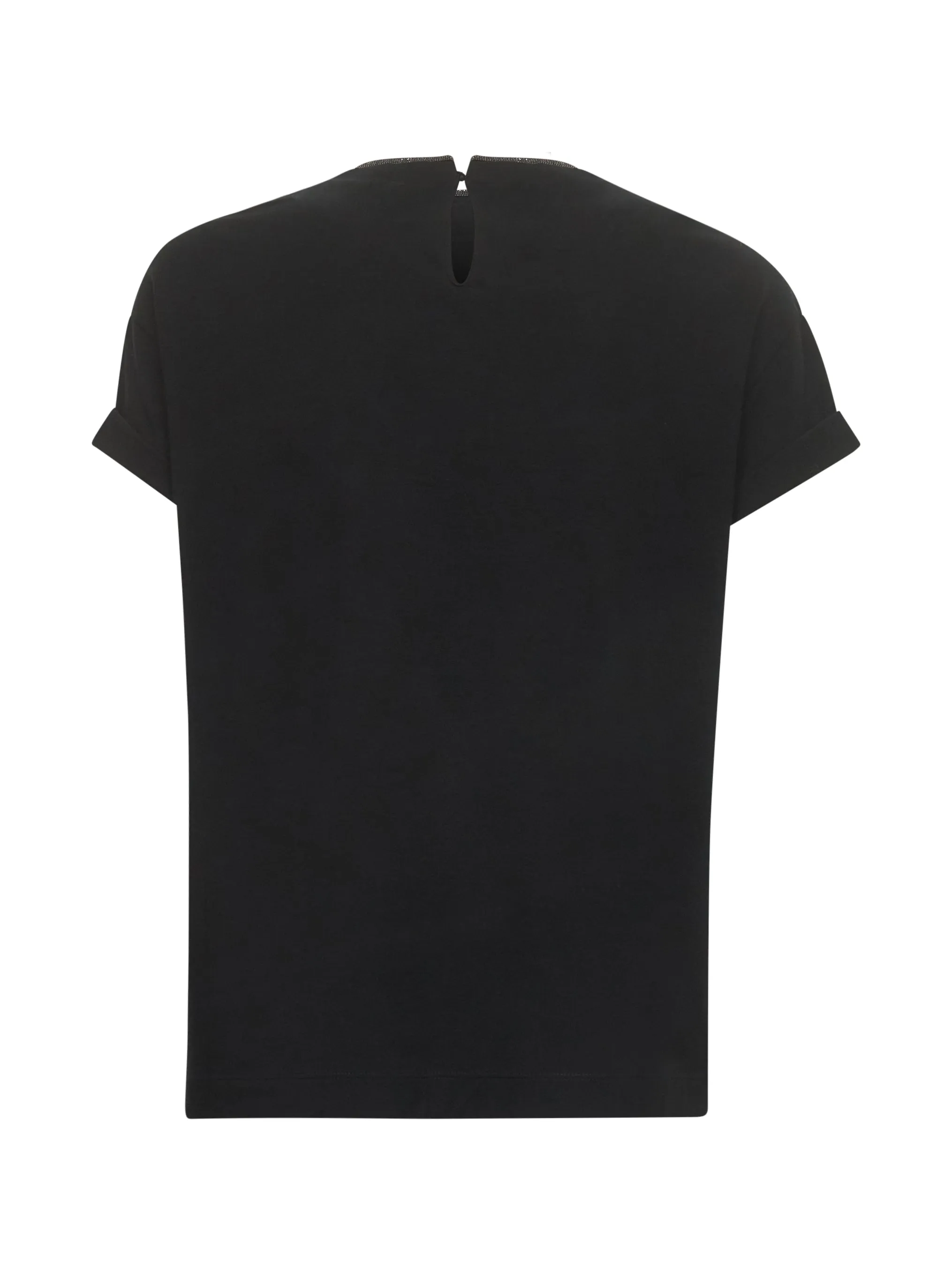 Black Stretch Jersey T-Shirt sold by Lord & Taylor product image thumbnail 2