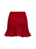 Red Lurex Knit Embellished Mini Skirt sold by Lord & Taylor