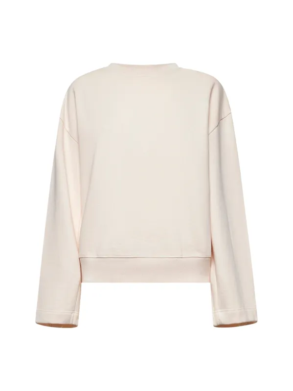 Pink Cotton Oversized Sweatshirt sold by Lord & Taylor