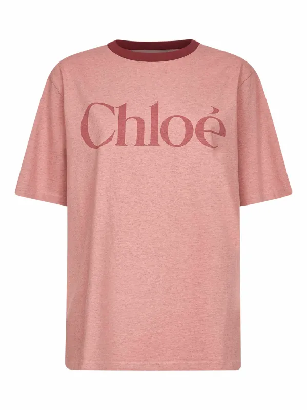 Pink Oversized Logo T-Shirt sold by Lord & Taylor