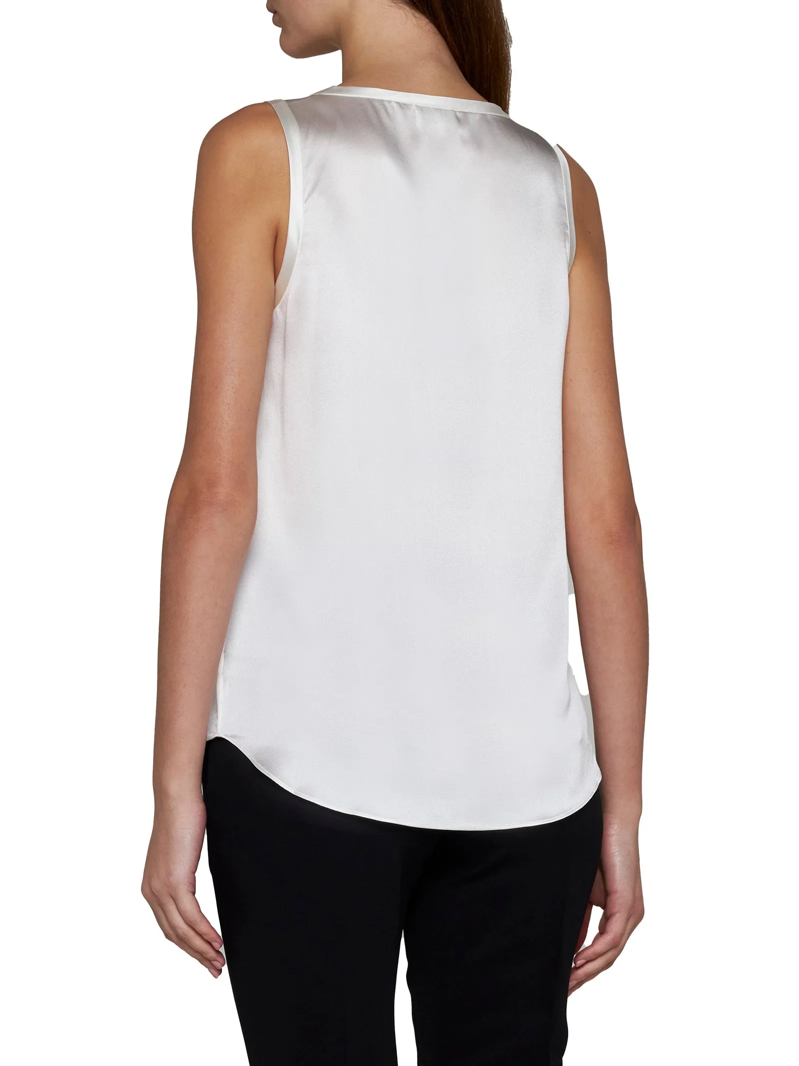 Silk-Blend Blouse in Ivory sold by Lord & Taylor product image thumbnail 4