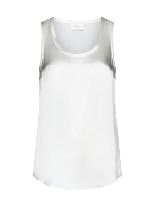 Silk-Blend Blouse in Ivory sold by Lord & Taylor