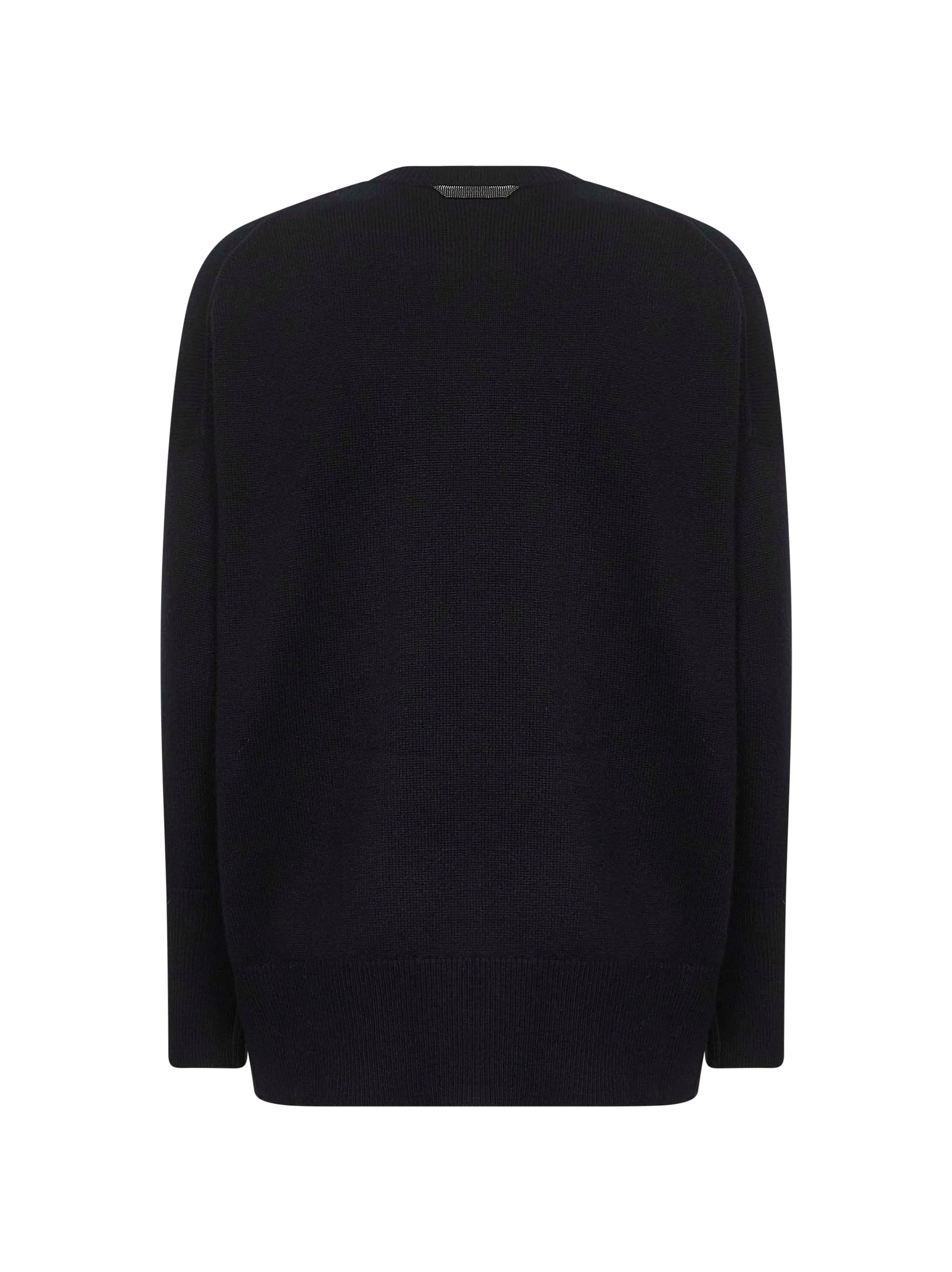 Black Cashmere Sweater with Monili sold by Lord & Taylor product image thumbnail 2