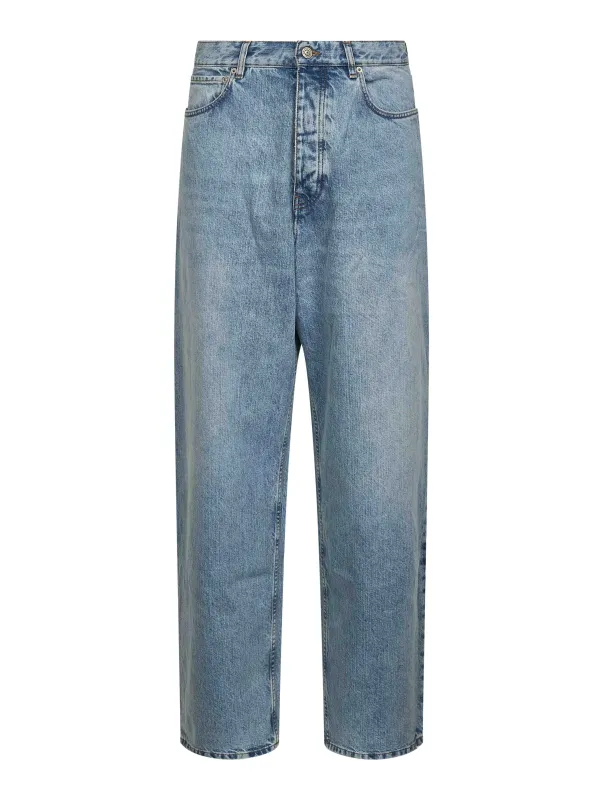 Light Blue Baggy Jeans made by Balenciaga