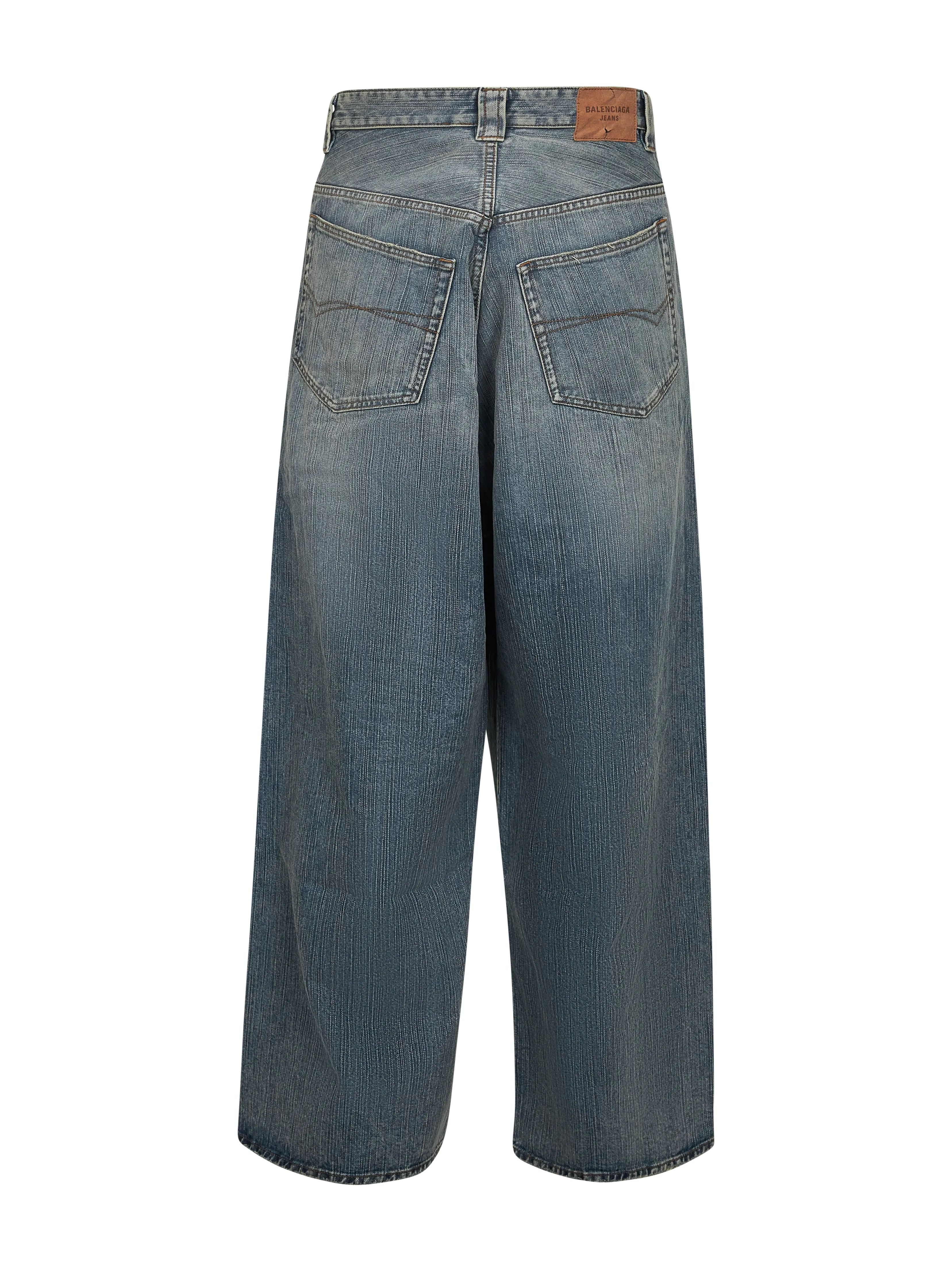 Light Blue Baggy Denim Jeans sold by Lord & Taylor product image thumbnail 2