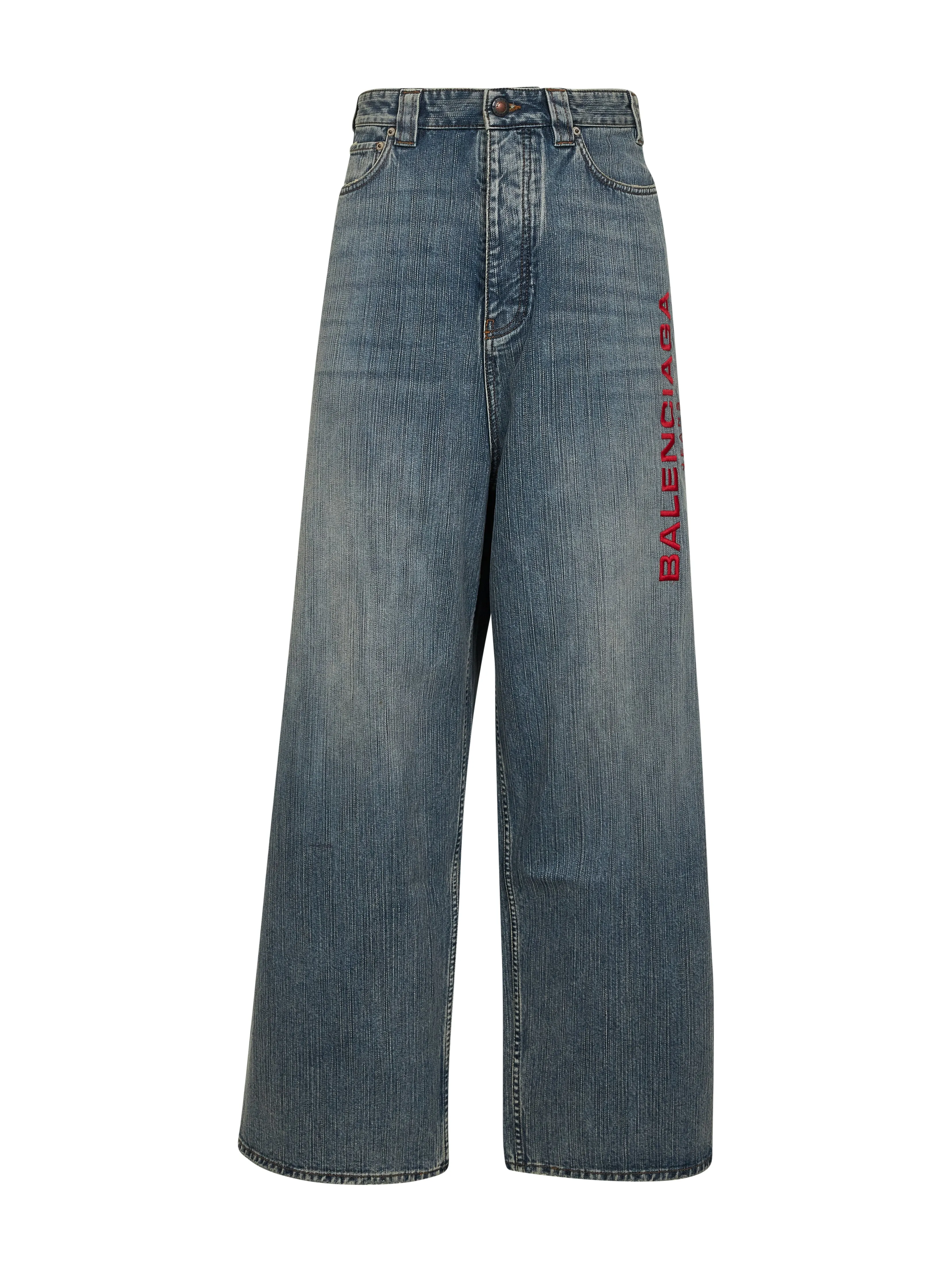 Light Blue Baggy Denim Jeans sold by Lord & Taylor