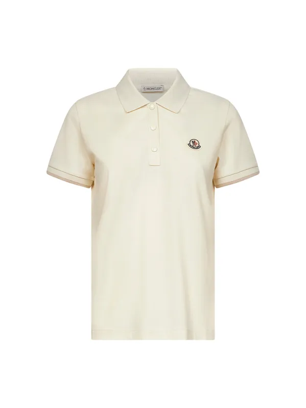 Ivory Cotton Piquet Polo Shirt sold by Lord & Taylor