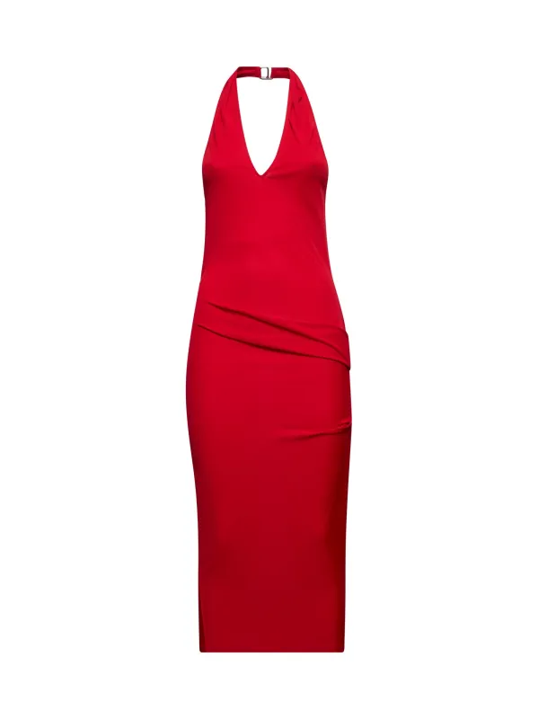 Red The Pasadena Midi Dress sold by Lord & Taylor