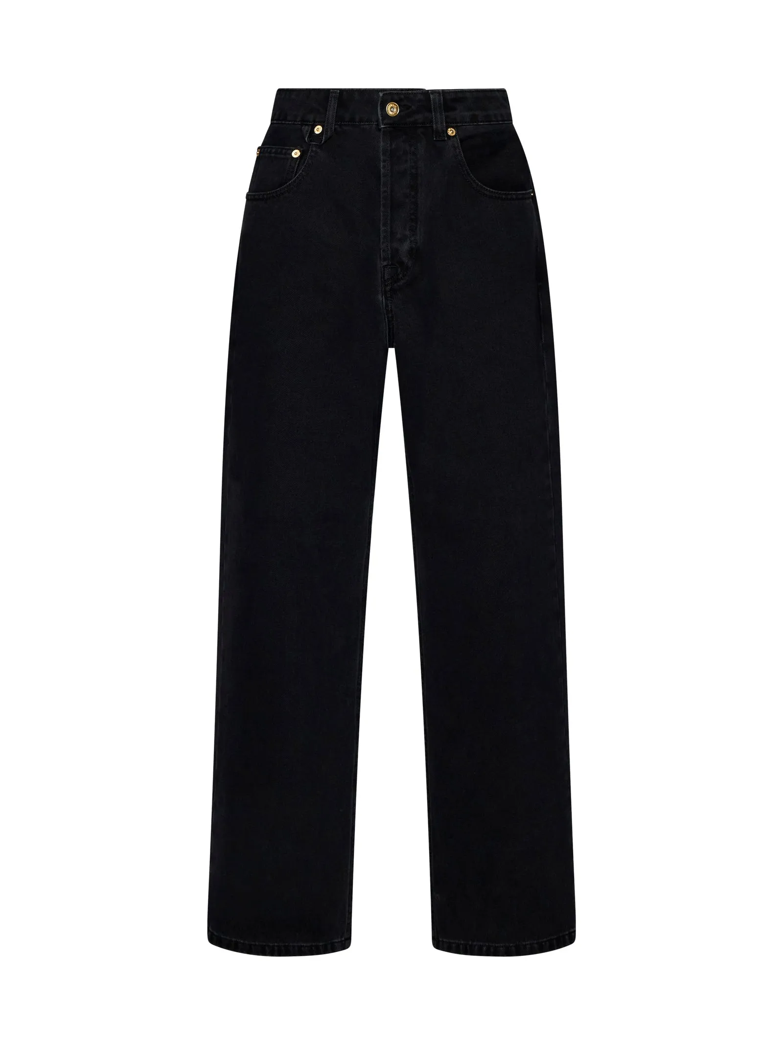 Jacquemus Black Wide de-Nîmes Jeans sold by Lord & Taylor