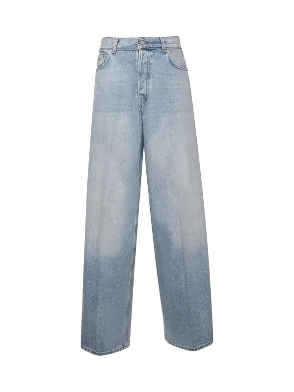 Light Blue Denim Bethany Wide Leg Jeans sold by Lord & Taylor