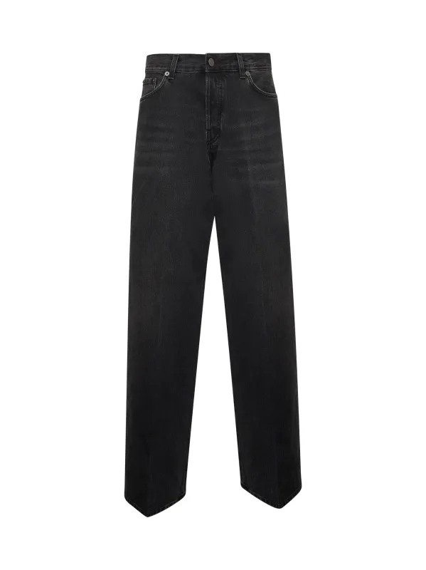 Black Denim Bethany Wide Leg Jeans sold by Lord & Taylor