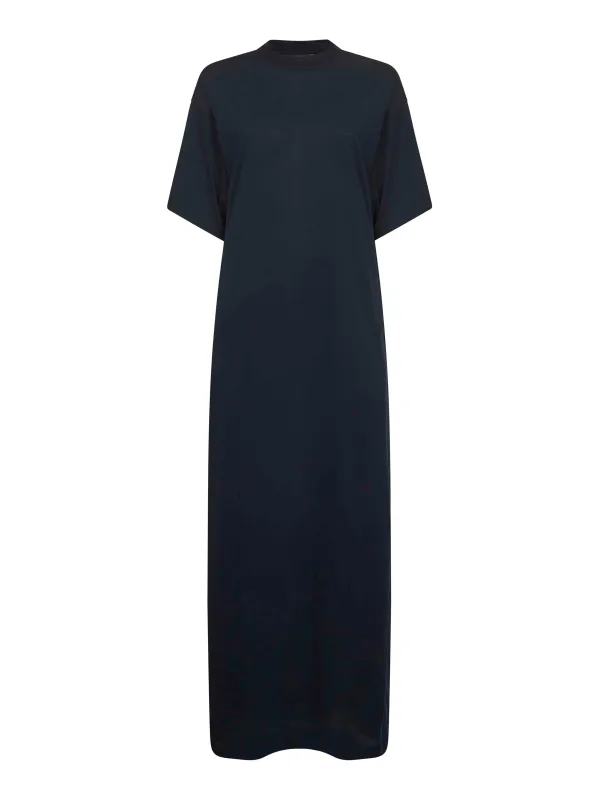 Black Jersey Maxi Cocoon Dress sold by Lord & Taylor