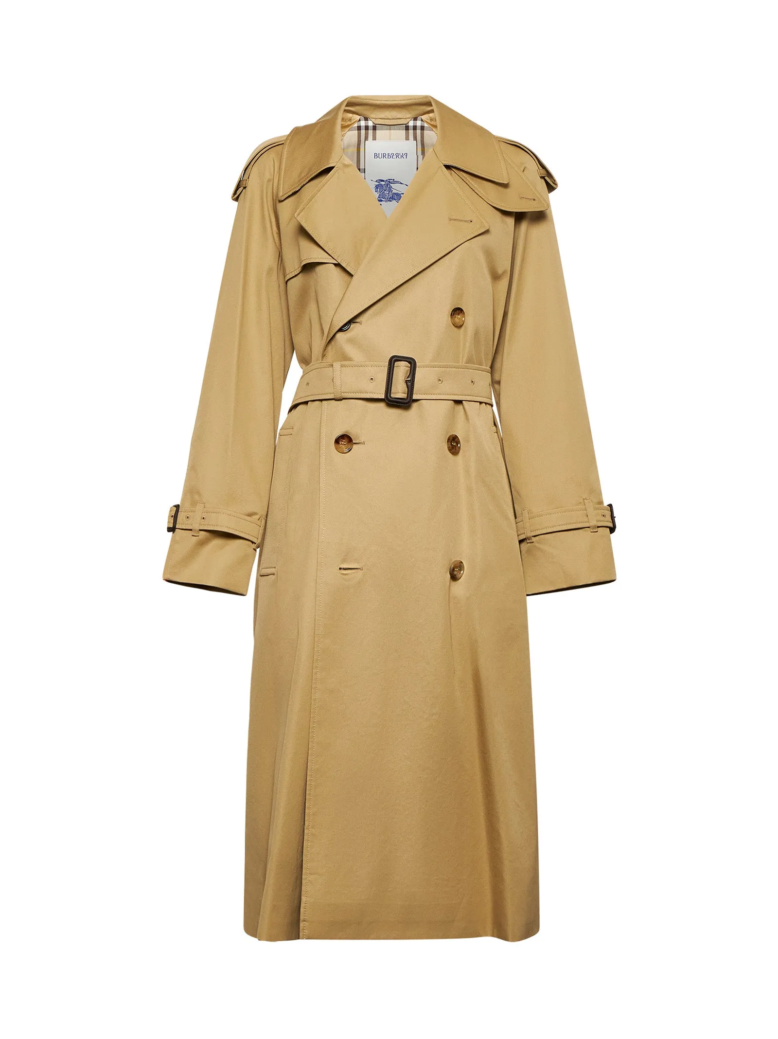 Beige Castleford Long Trench Coat sold by Lord & Taylor