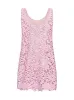 Pink Floral Lace Mini Dress sold by Lord & Taylor