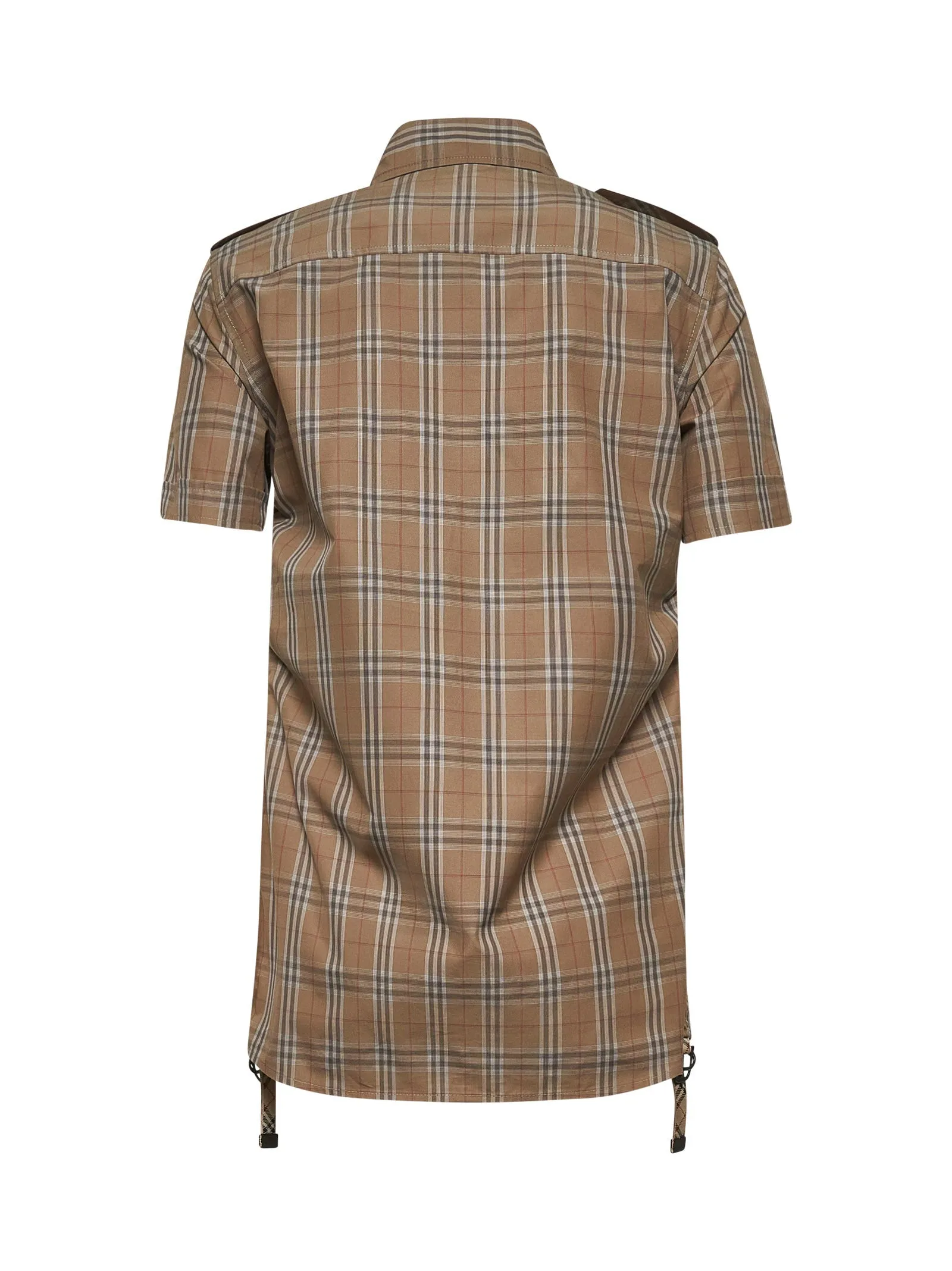 Beige Check Cotton Shirt sold by Lord & Taylor product image thumbnail 2