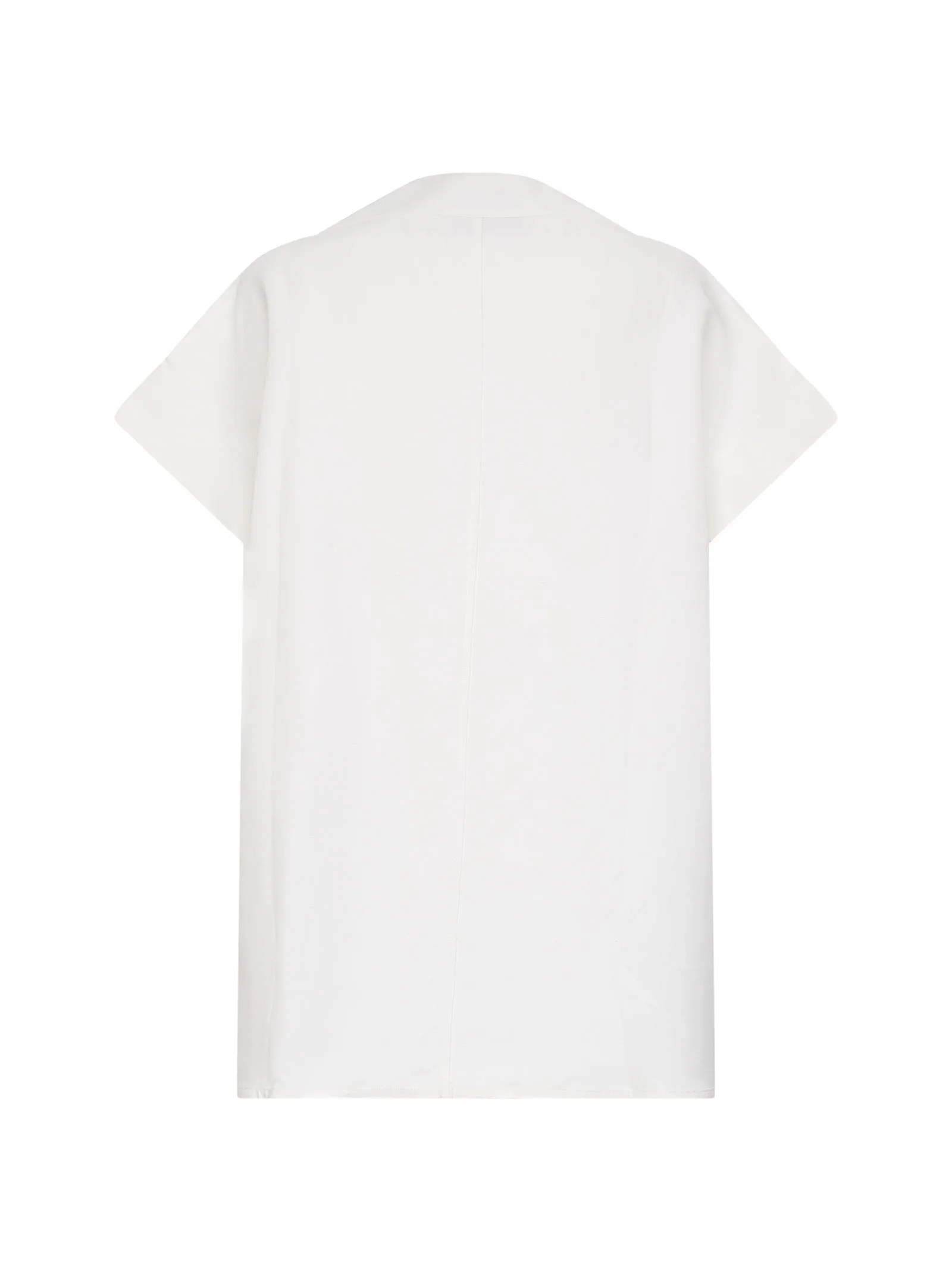 White Linen Blend Circe Top sold by Lord & Taylor product image thumbnail 2