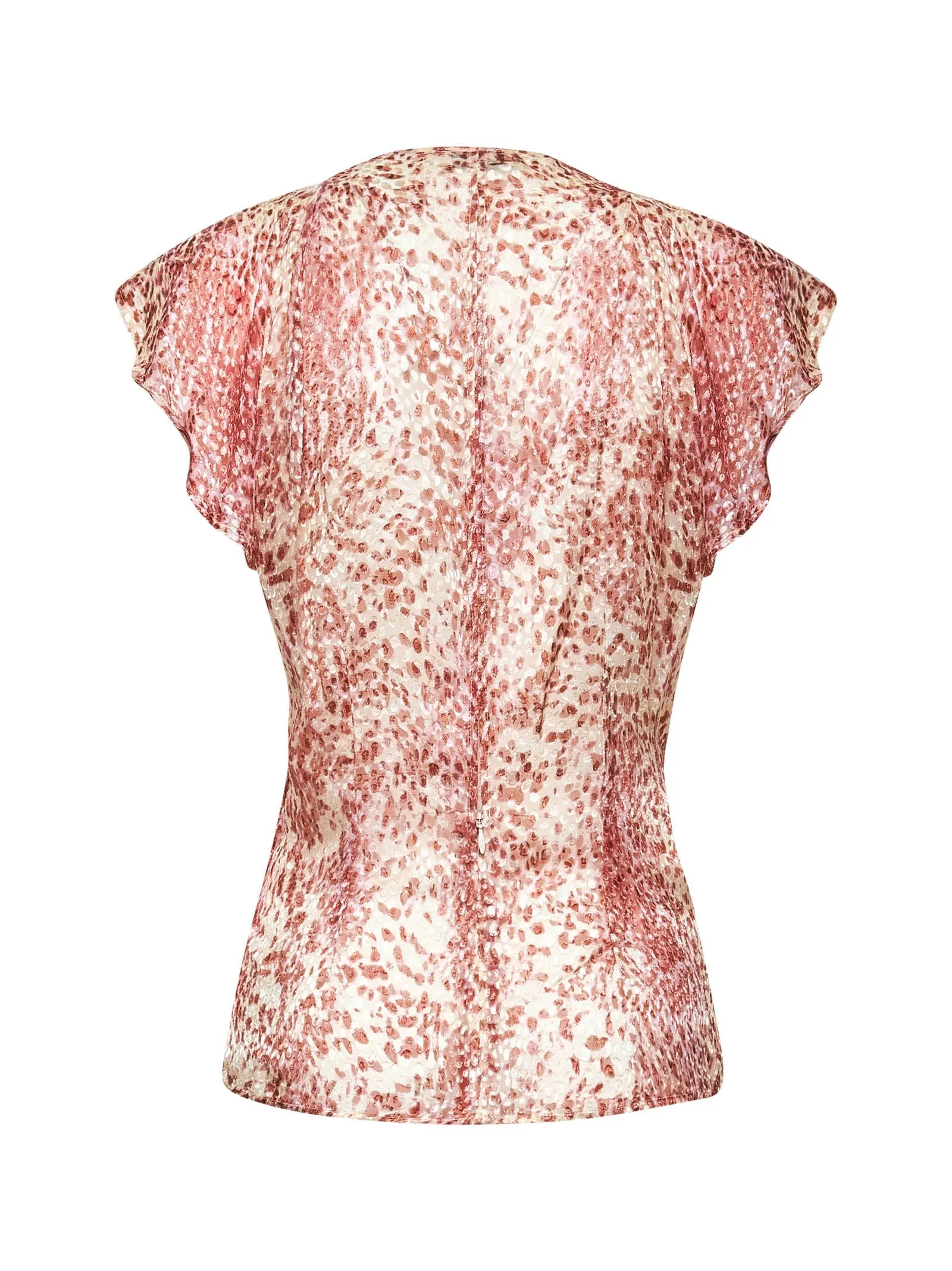 Printed Burnout Velvet Lonea Top sold by Lord & Taylor product image thumbnail 2