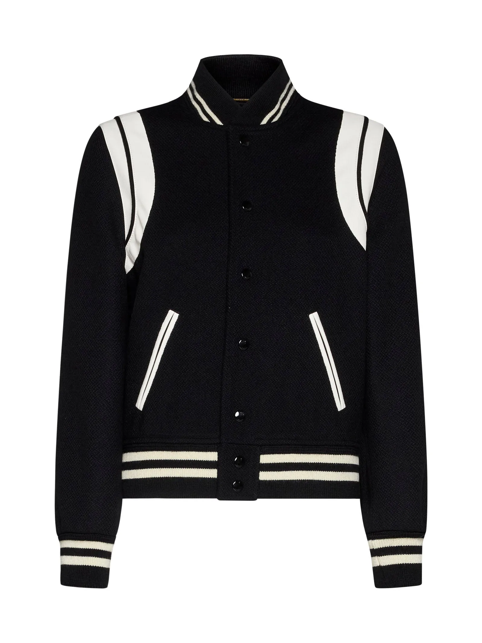 Saint Laurent Teddy Wool Bomber Jacket sold by Lord & Taylor