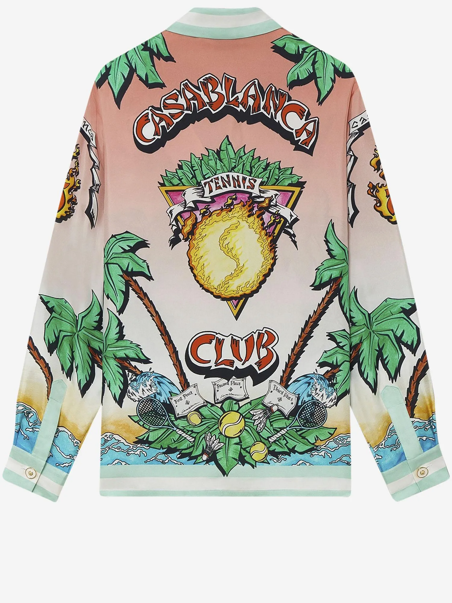 Shirt in Pure Silk with Graphic Print sold by Lord & Taylor product image thumbnail 3