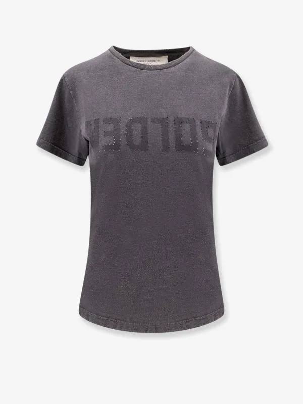 Doris Cotton T-Shirt with Logo Detail sold by Lord & Taylor