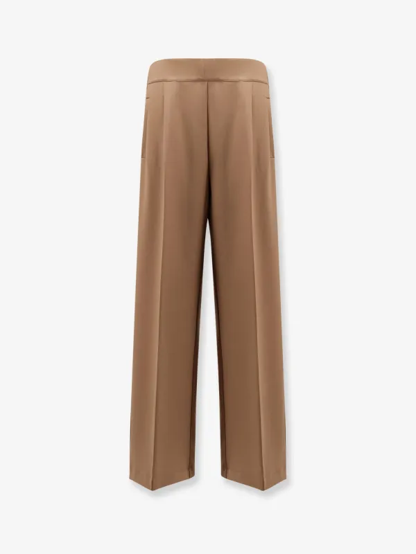 Virgin Wool Blend Trousers sold by Lord & Taylor