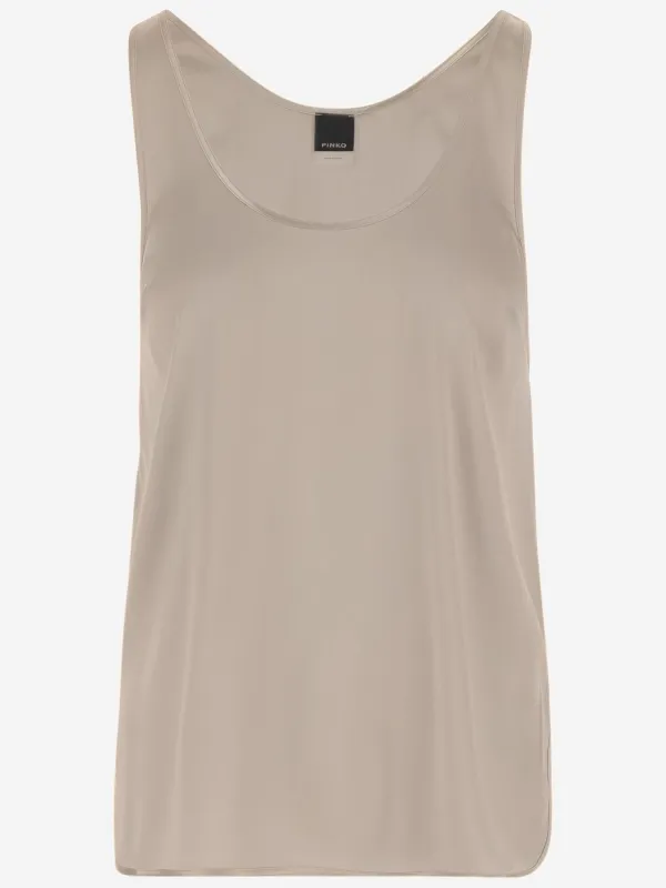 STRETCH SILK TOP sold by Lord & Taylor