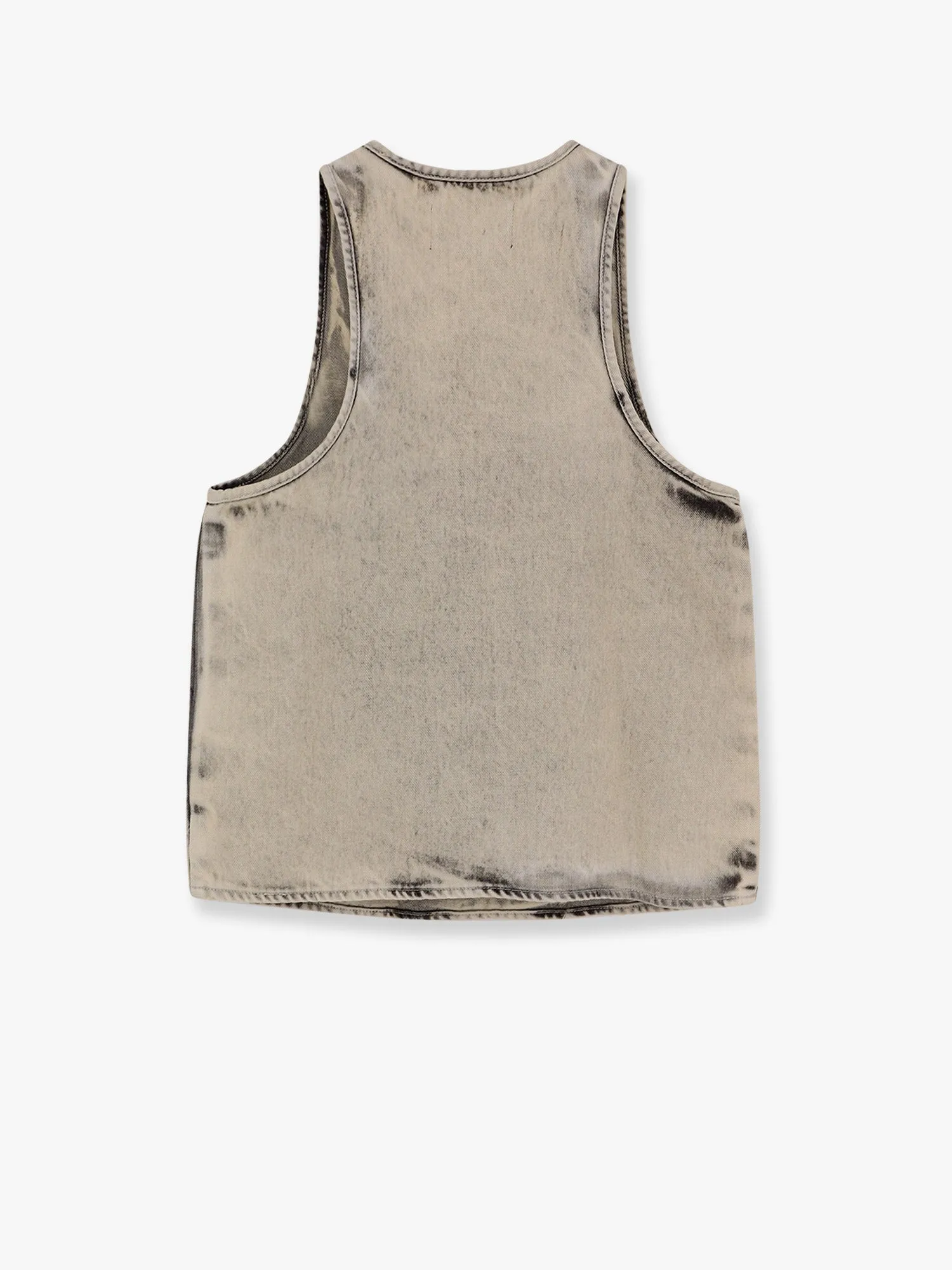 Moon stone-washed denim tank top sold by Lord & Taylor product image thumbnail 2