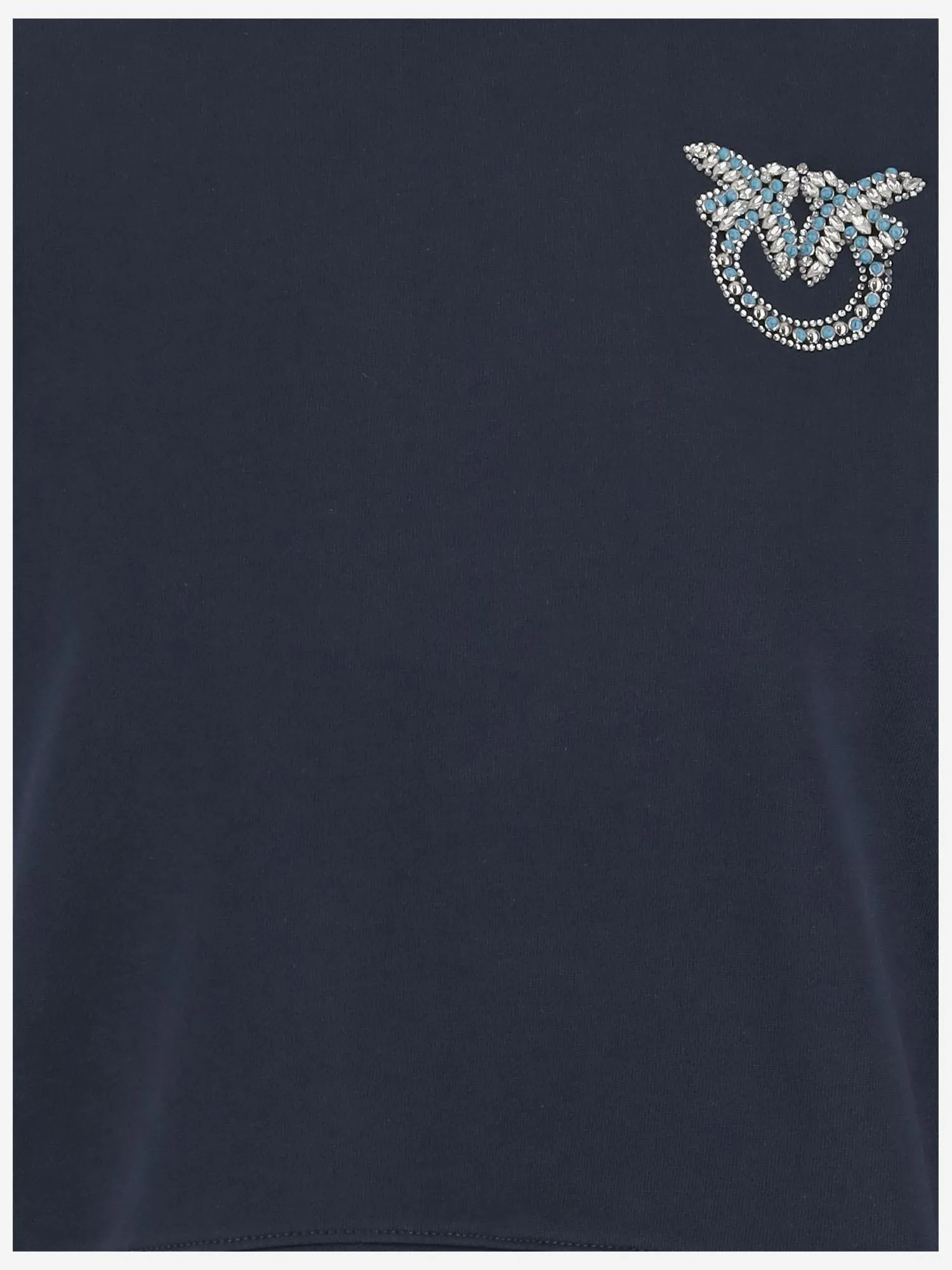 COTTON SWEATSHIRT WITH CRYSTALS sold by Lord & Taylor product image thumbnail 2